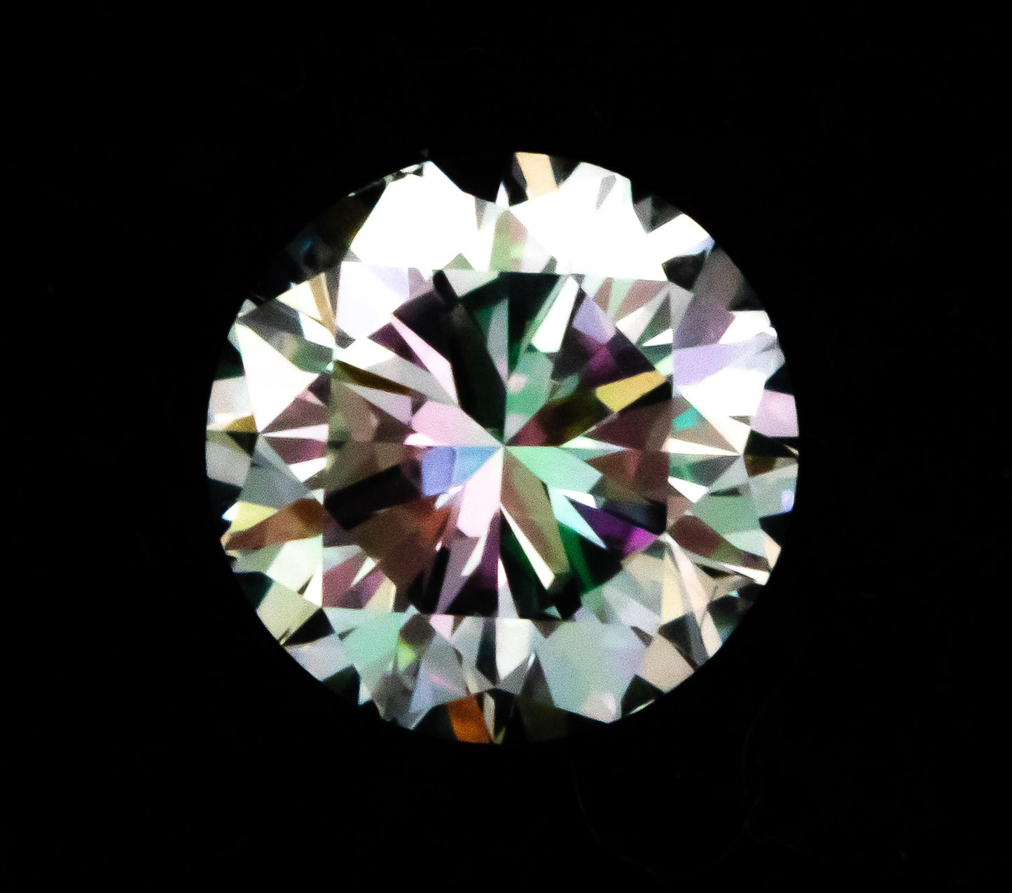 GIA Certified VVS1/H Round Brilliant Cut Loose Diamond w/ Report 0.91CT