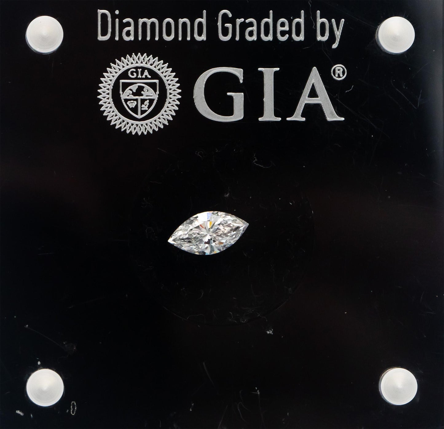 GIA Certified I1/D Marquise Cut Loose Diamond 0.67CT
