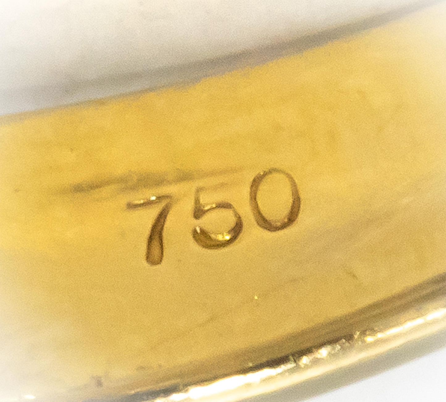 18k Yellow & White Gold VS Round Diamond Cocktail Ring 0.33CT Size 6