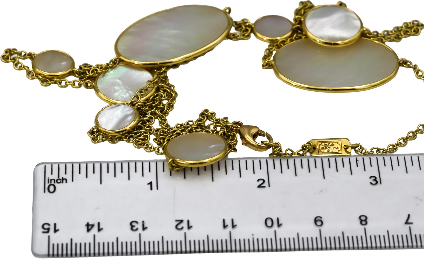 IPPOLITA 18k Yellow Gold Mother of Pearl Rock Candy Necklace