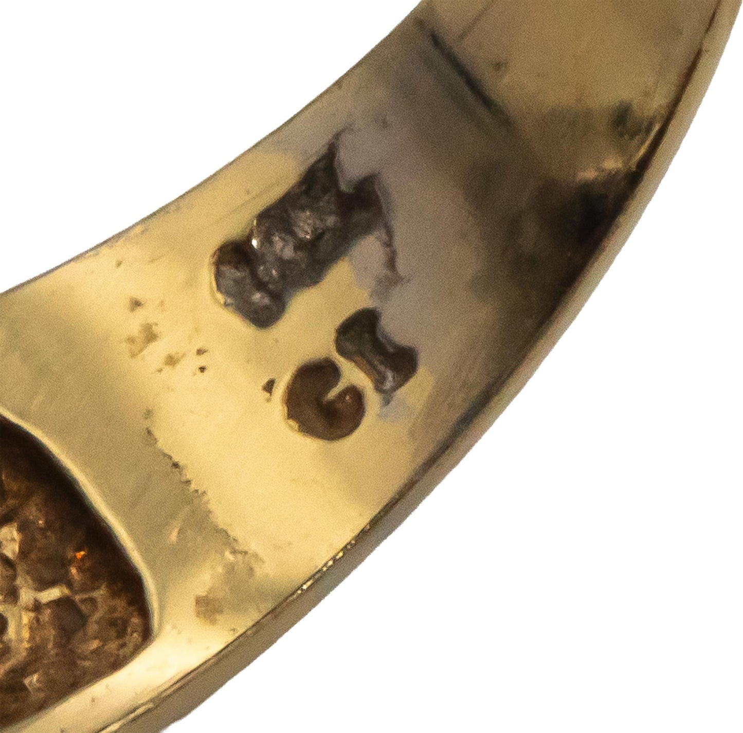 14k Yellow and White Gold Round Cut Diamond Cluster Cocktail Ring 1.0CT Size 6