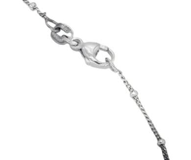 Vintage Platinum 1.65CT White & Fancy Intense Yellow diamond pendant necklace