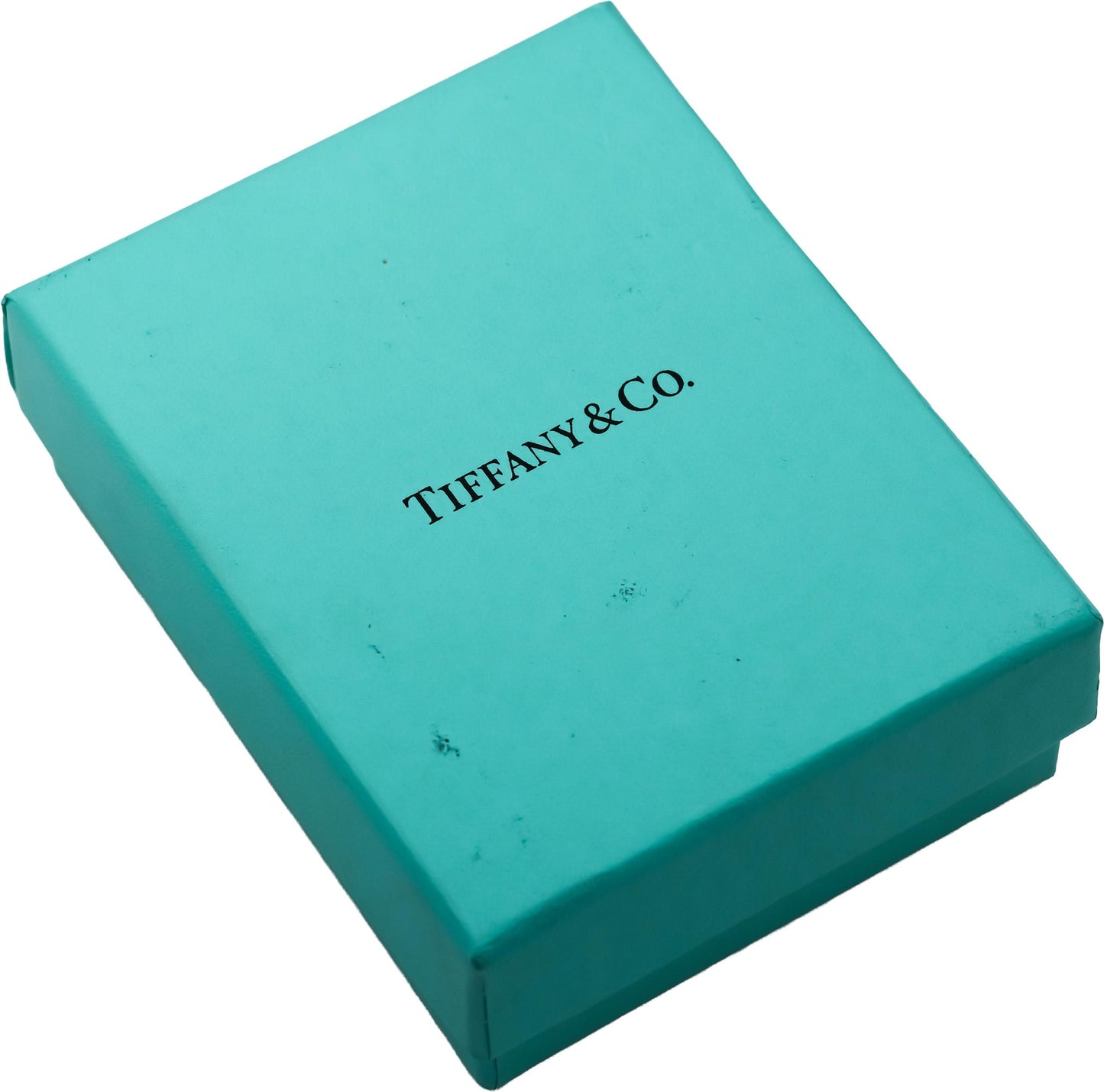 TIFFANY & CO. Sterling Silver 1837 Padlock Charm Necklace w/ Box 800.00 Retail