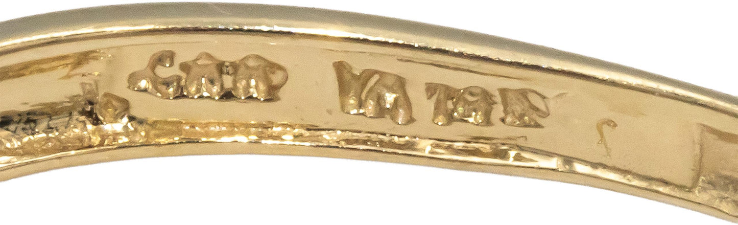 14k Yellow Gold Jewelry Round Cut Channel Set Hoop Earrings 0.75CT
