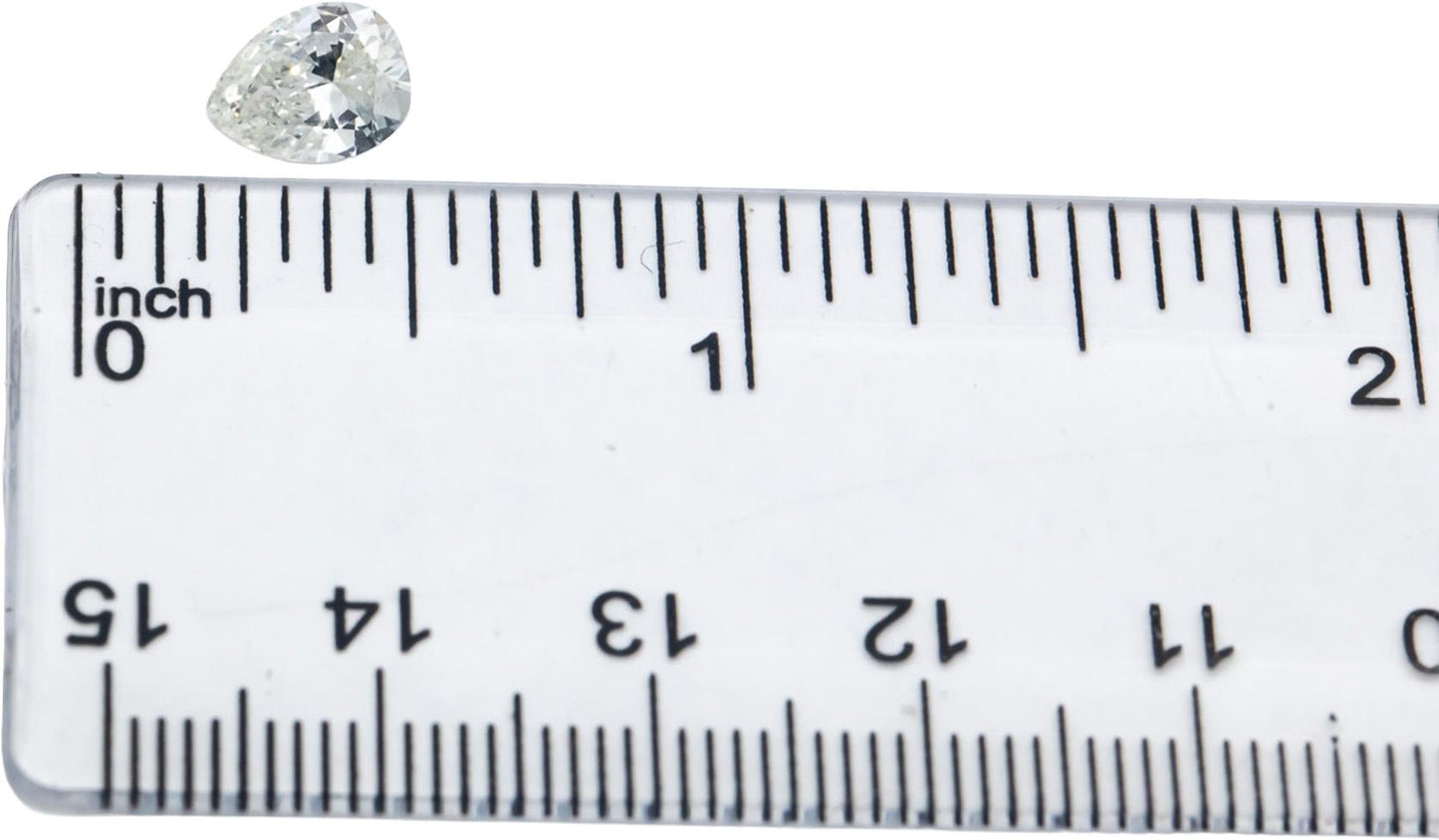 GIA Certified VS2/J Pear Brilliant Cut Loose Diamond w/ Report 1.03CT