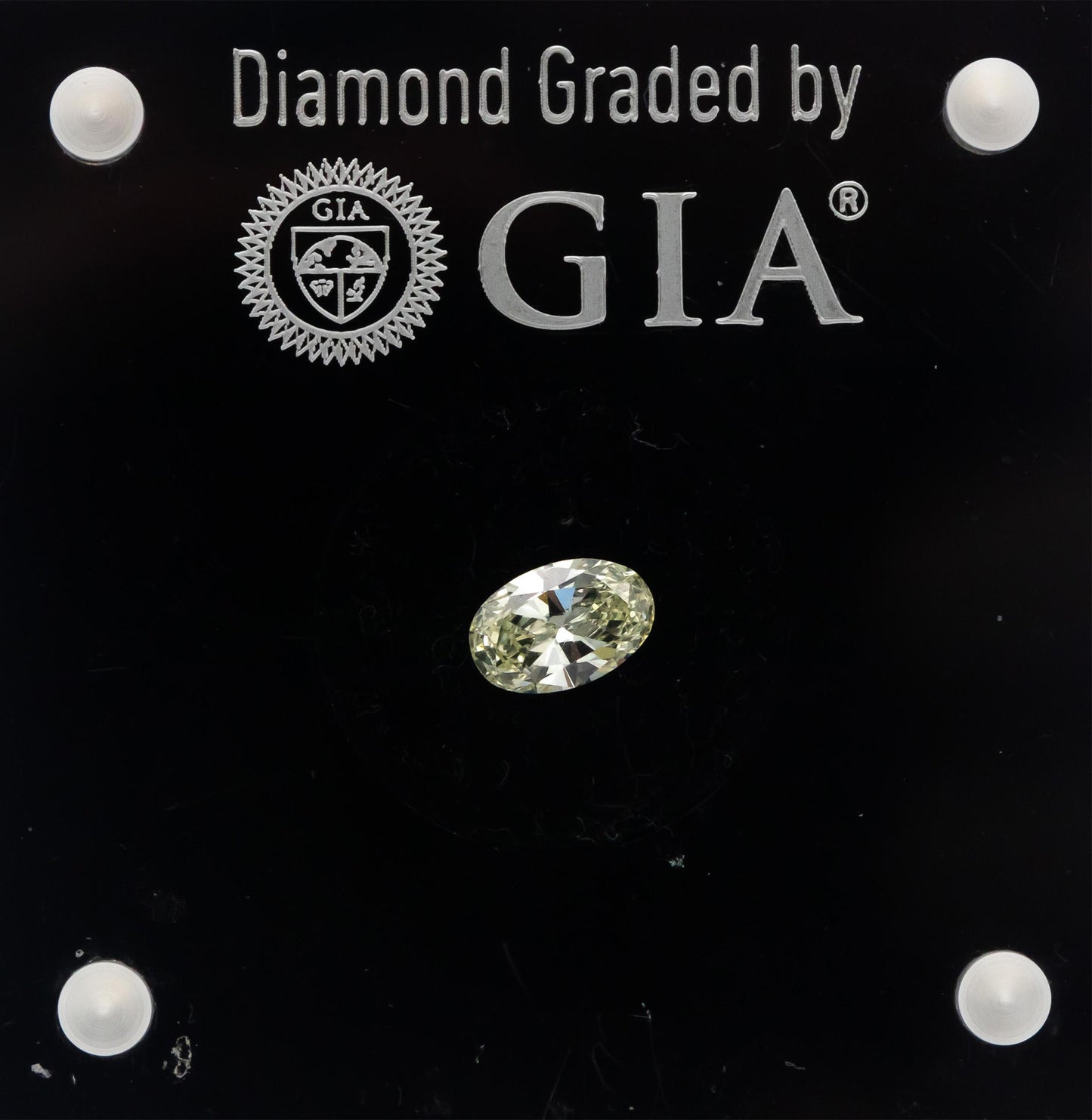 GIA Certified VS2/N Oval Brilliant Loose Diamond 0.91CT