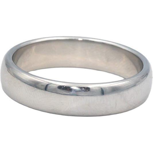 TIFFANY & CO. Platinum Jewelry 1999 Forever Men's Wedding Band Ring Size 13.5