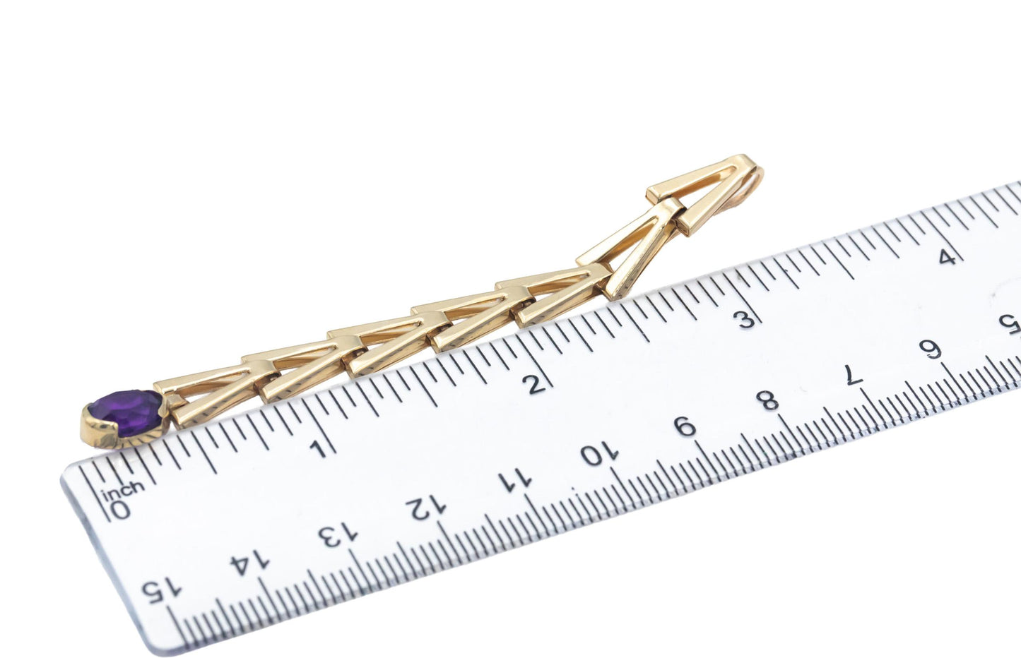 Amethyst Oval Cut 14k Yellow Gold Drop Dangle Earrings 3.0CT