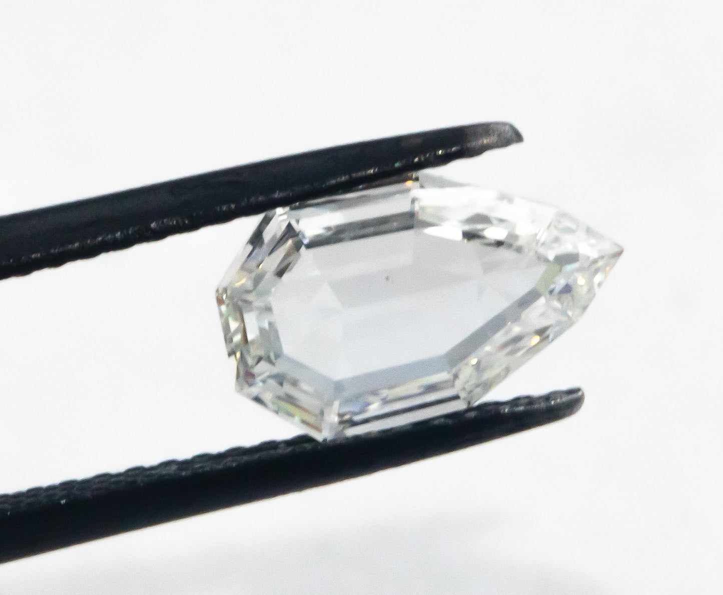 GIA Certified 1.31CT VS2/G Modified Pear Step Cut Loose Diamond w/ Report