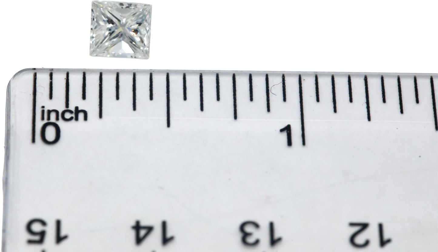 GIA Certified SI2/H Princess Cut Loose Diamond w/ Report 1.00CT
