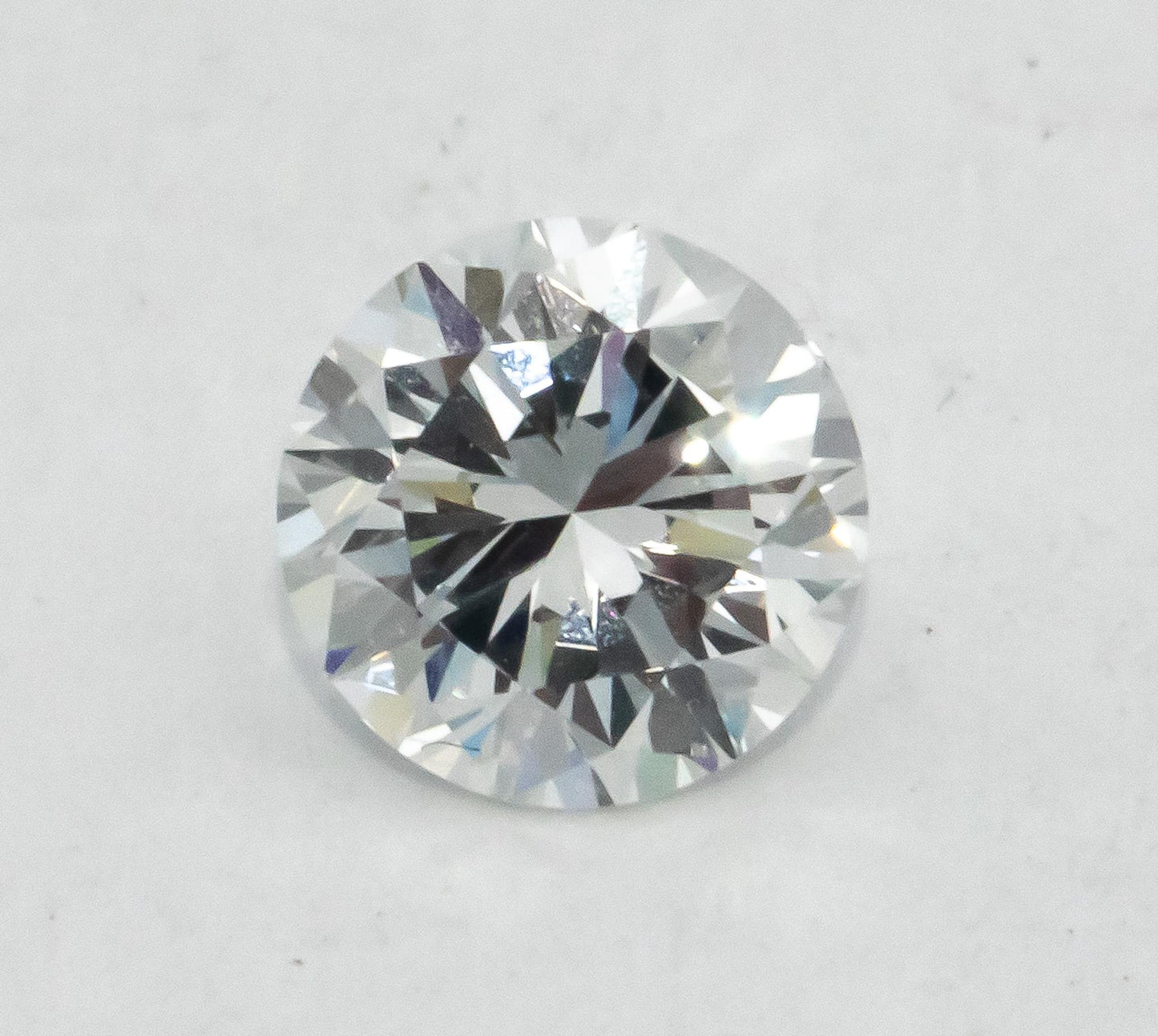 GIA Certified VVS1/H Round Brilliant Cut Loose Diamond w/ Report 0.91CT