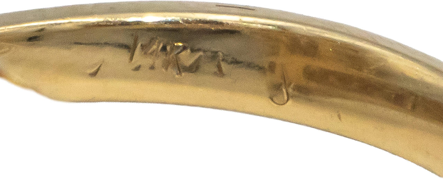 14k Yellow Gold Round Cut VS Diamond Cluster Cocktail Ring 1.39CT Size 6.75