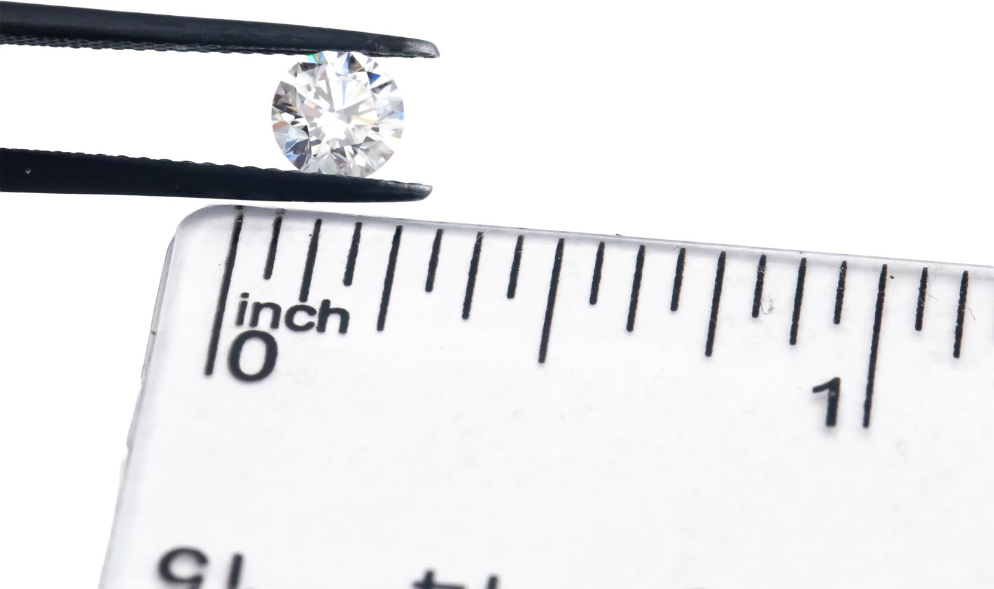 GIA Certified 0.58CT VS2/F Round Brilliant Loose Diamond w/ Report