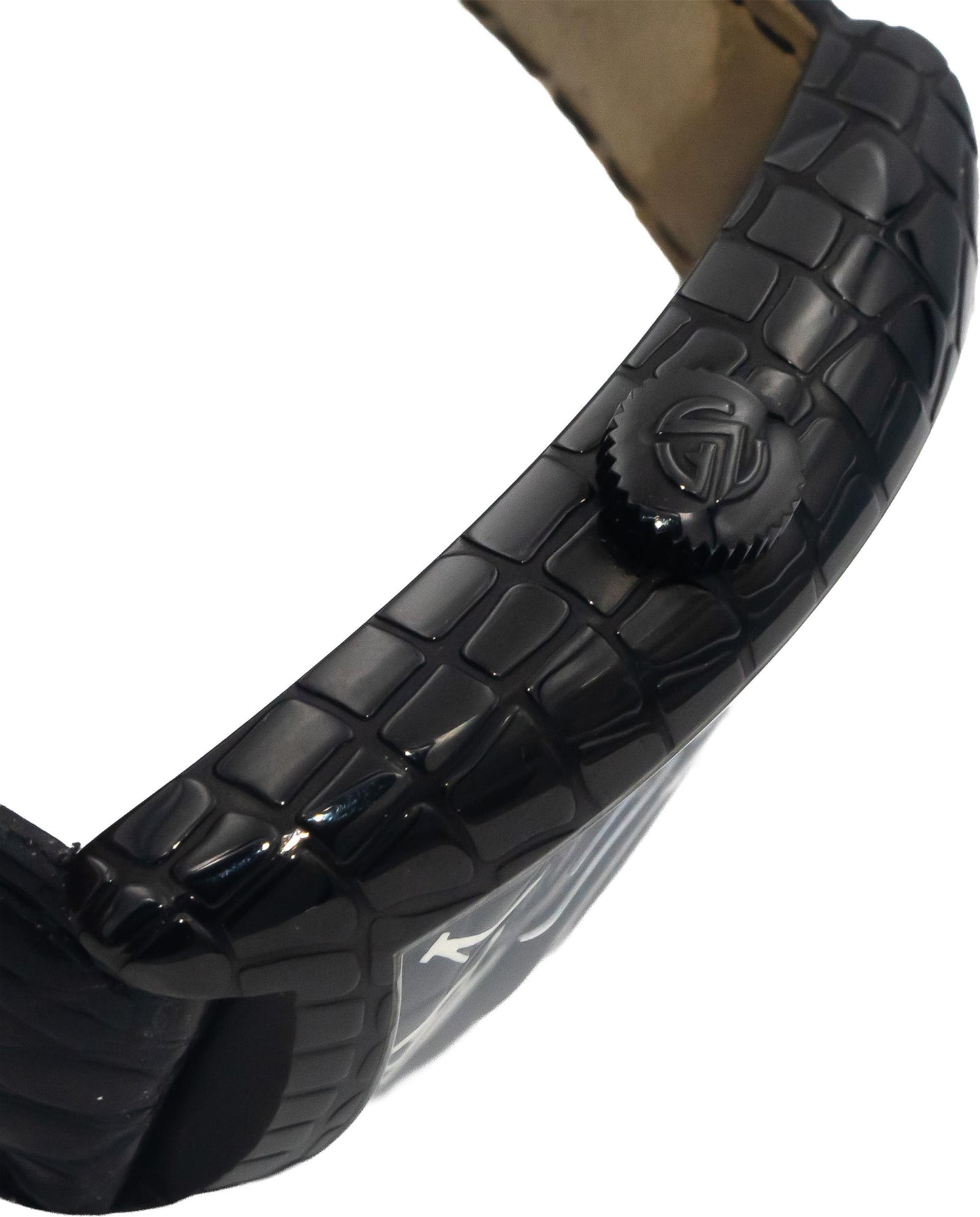 FRANCK MULLER Cintree Curvex "Black Croco" PVD Automatic Watch w/ Box & Papers