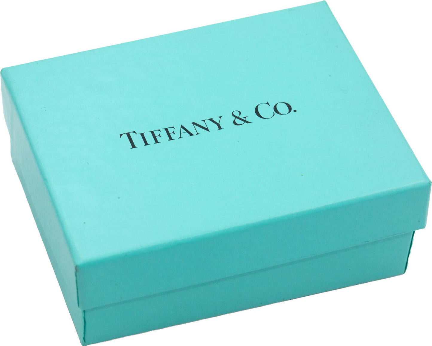 TIFFANY & CO. 18k Gold Sun Straw Hat Diamond Charm Pendant 0.01CT w/ Pouch & Box