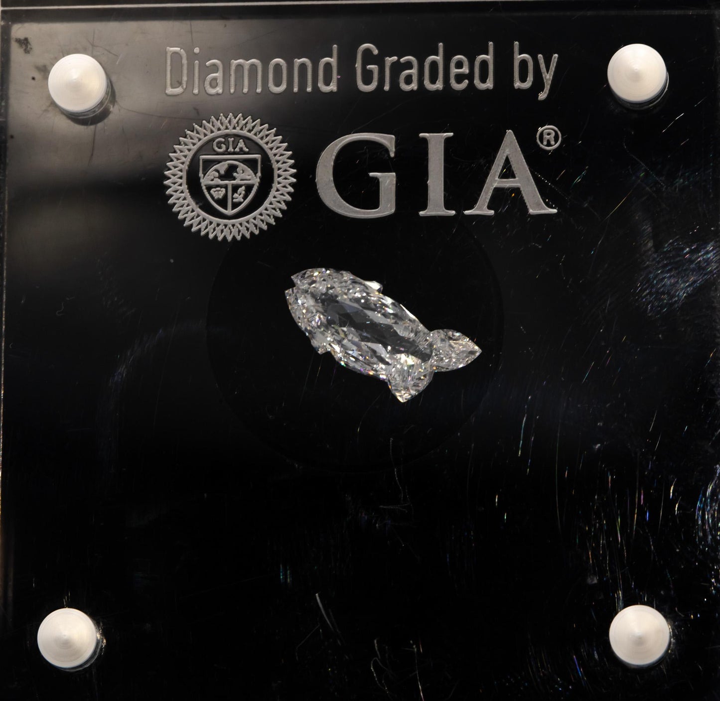 Loose GIA Certified Fish Modified Brilliant Diamond D Si1 2.16ct RARE!!