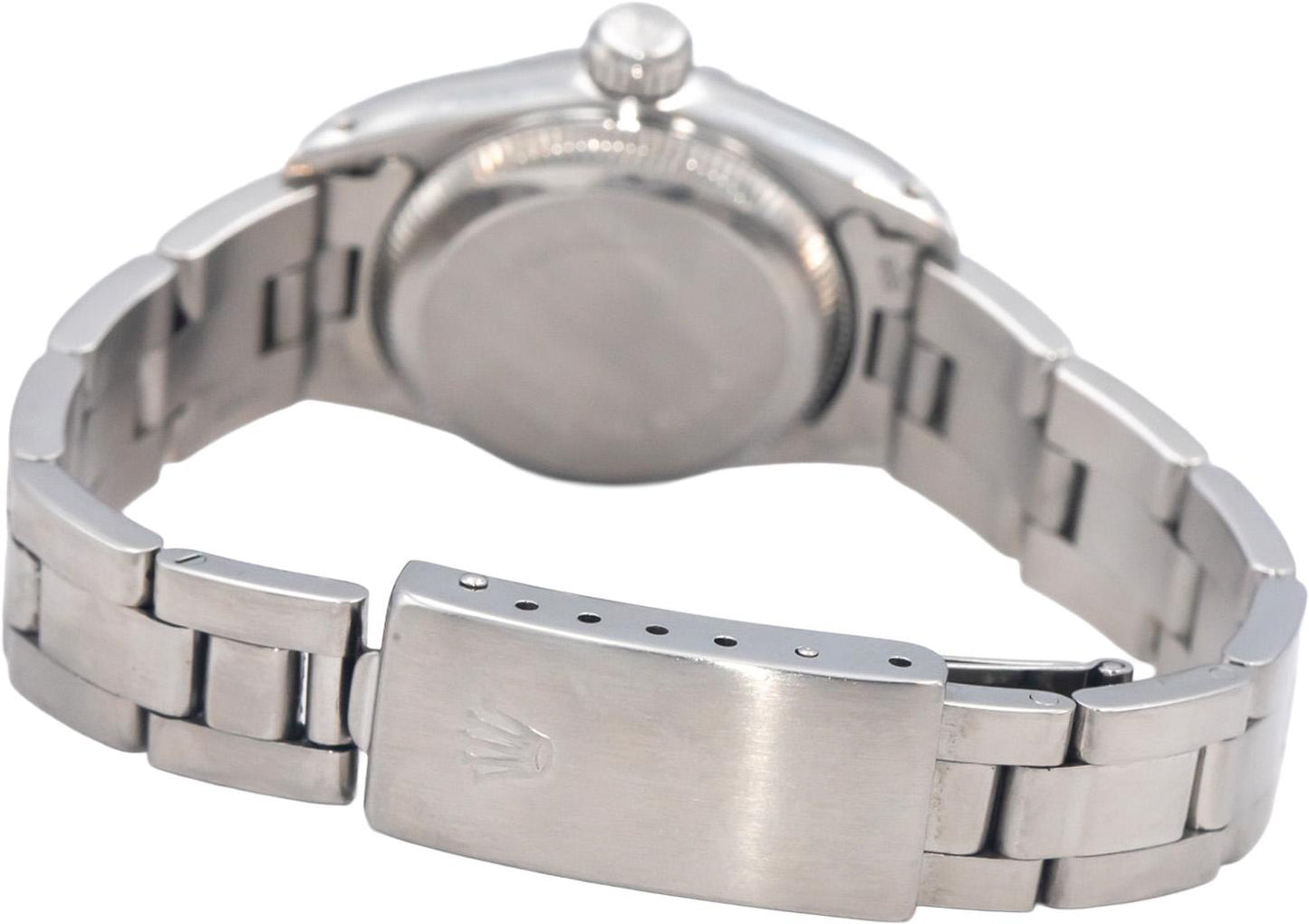 ROLEX Stainless Steel 67230 Oyster Perpetual Ladies Automatic Watch w/ Papers