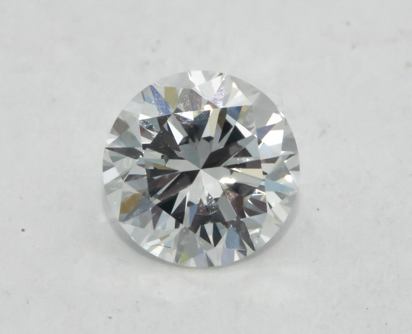 GIA Certified VVS1/H Round Brilliant Cut Loose Diamond w/ Report 0.91CT