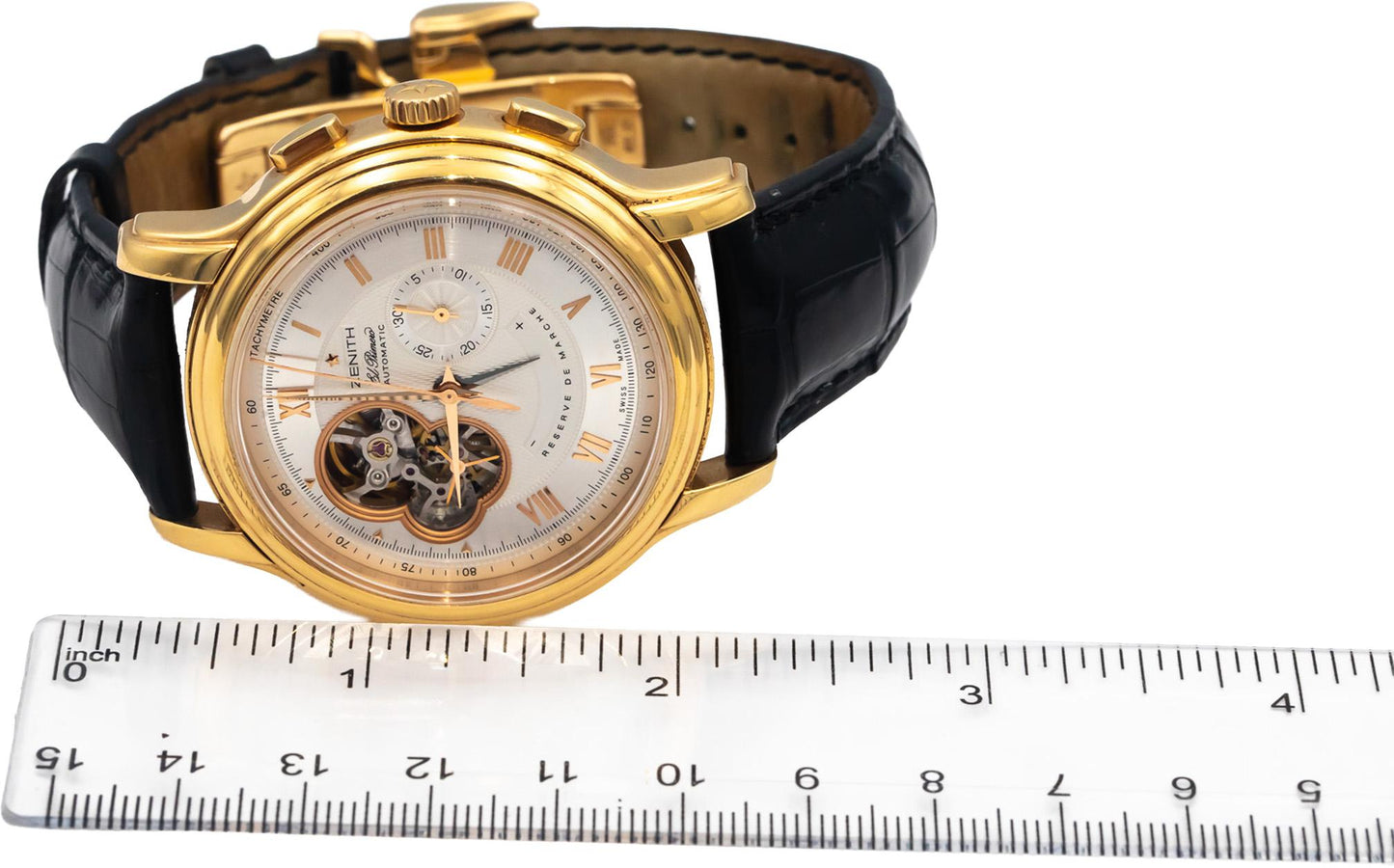 ZENITH 18k Rose Gold Chronomaster El Primero 45mm Automatic Men's Watch