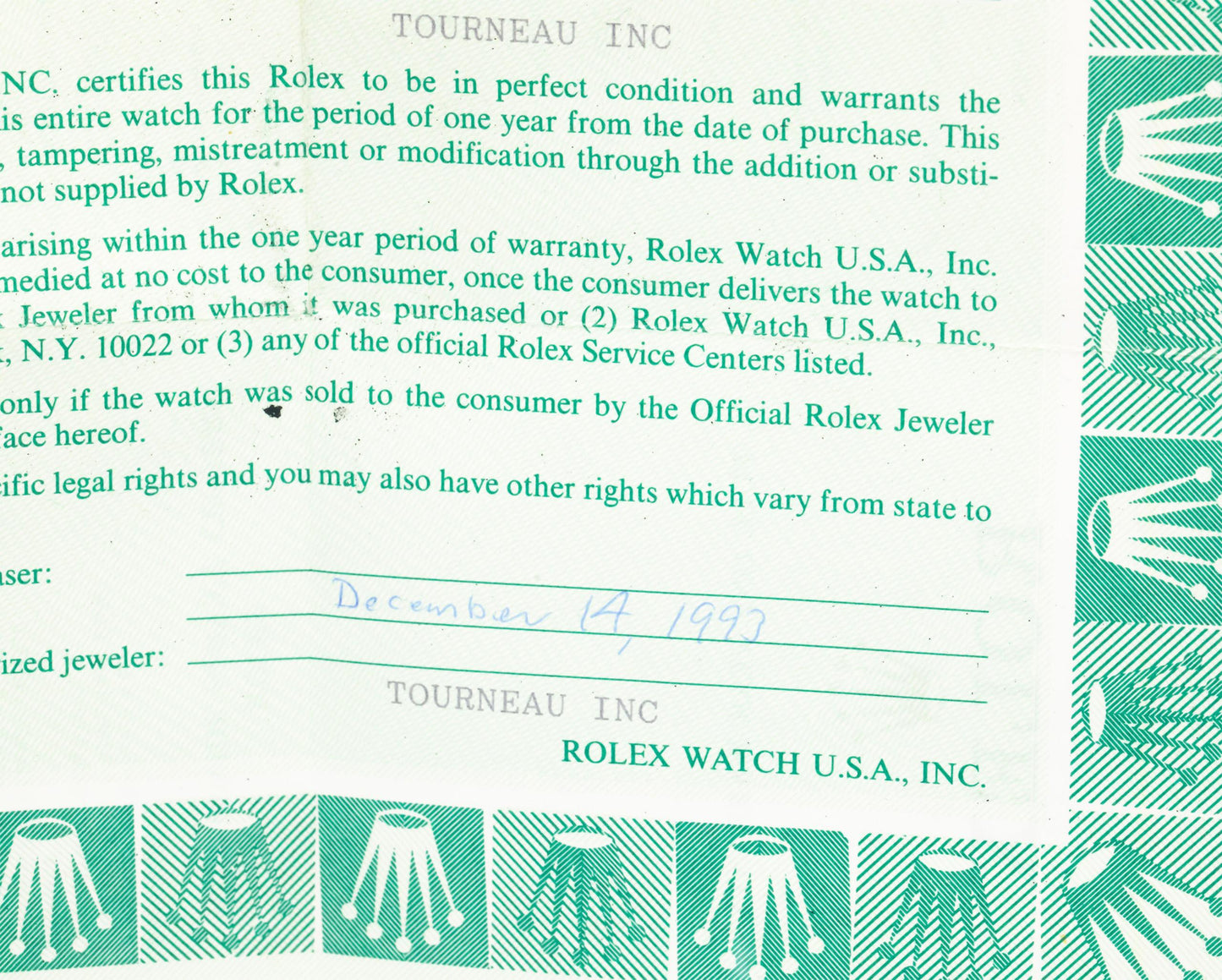 ROLEX Stainless Steel 67230 Oyster Perpetual Ladies Automatic Watch w/ Papers