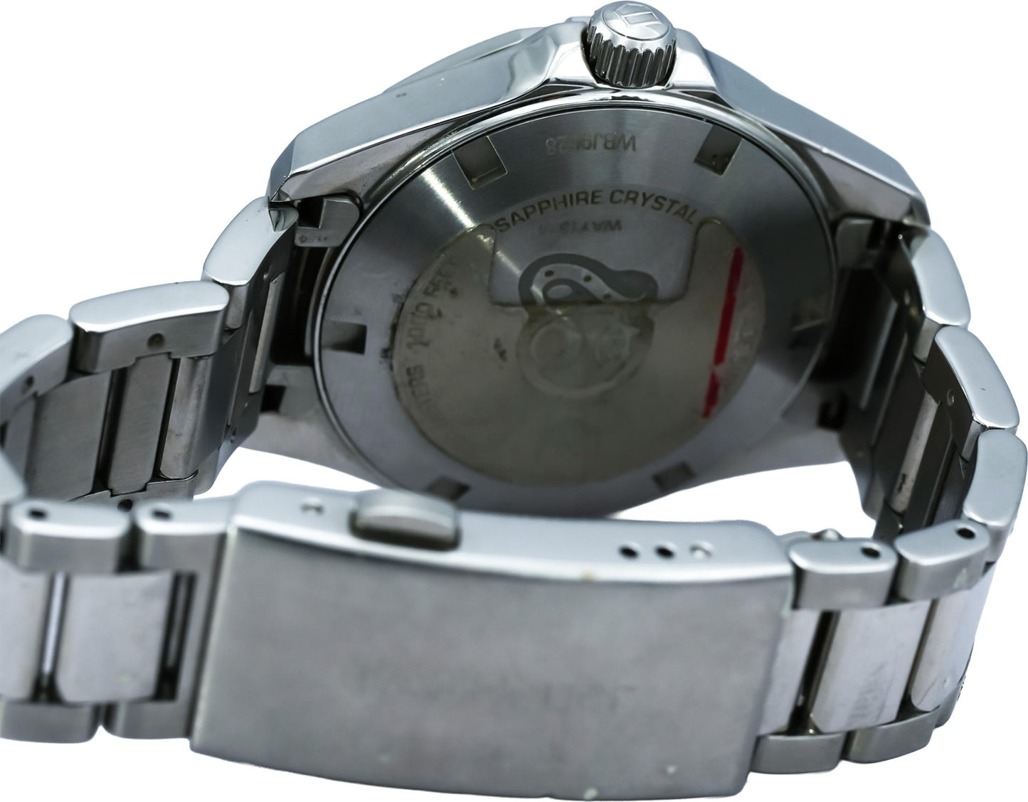 TAG Heuer Stainless Steel Aquaracer Lady MOP Dial Diamond Accent Watch WAY1314