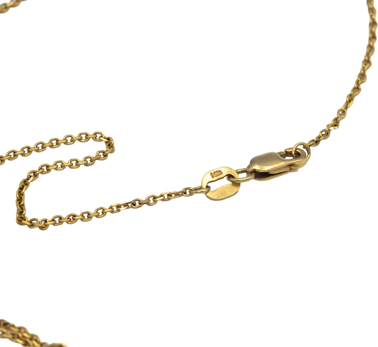 14k Yellow Gold 0.70CT VS Lozenge Cut Diamond & Ruby Heart Pendant Necklace