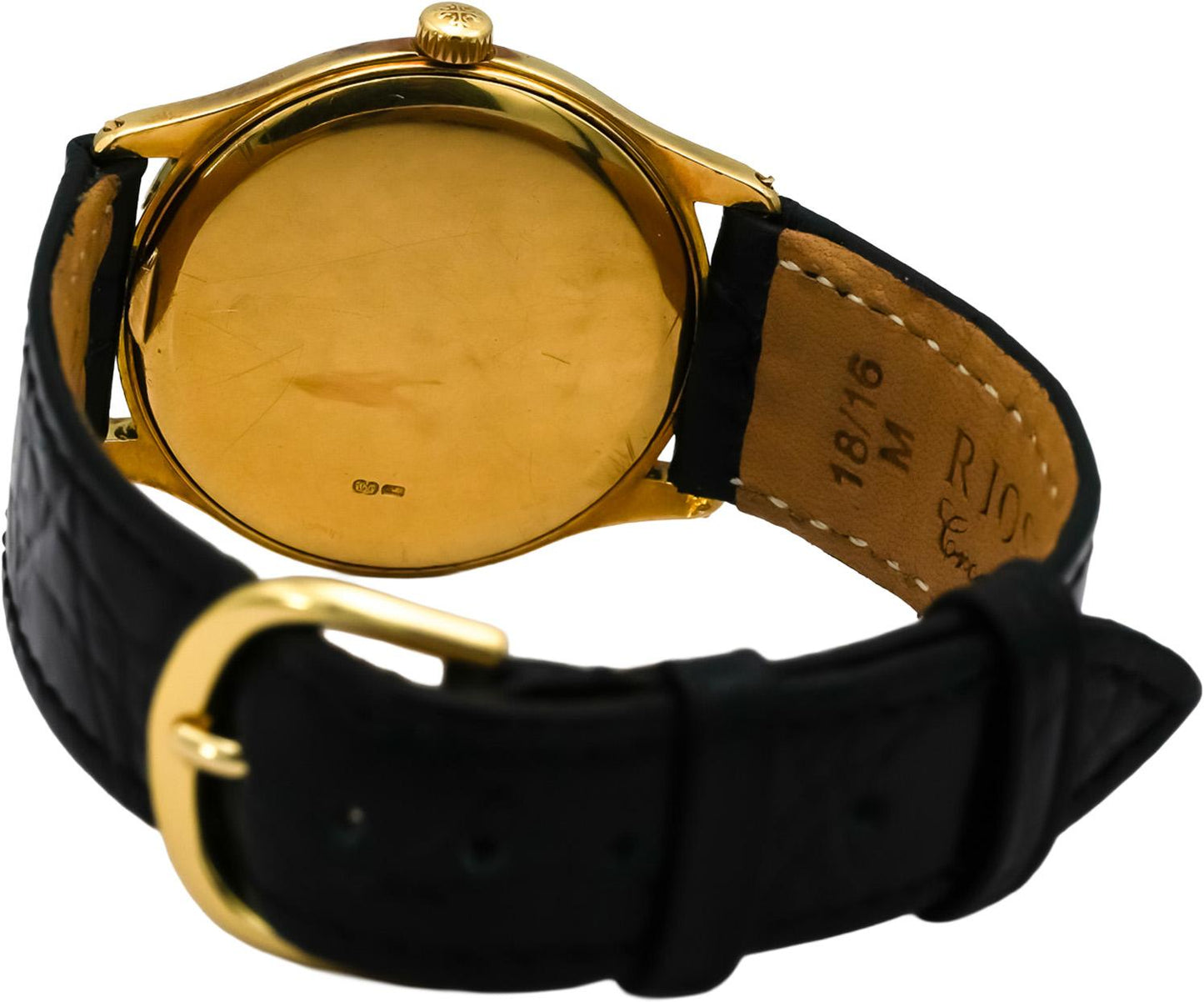 PATEK PHILLIPE Vintage 18k Yellow Gold Calatrava Manual Watch Ref 3923