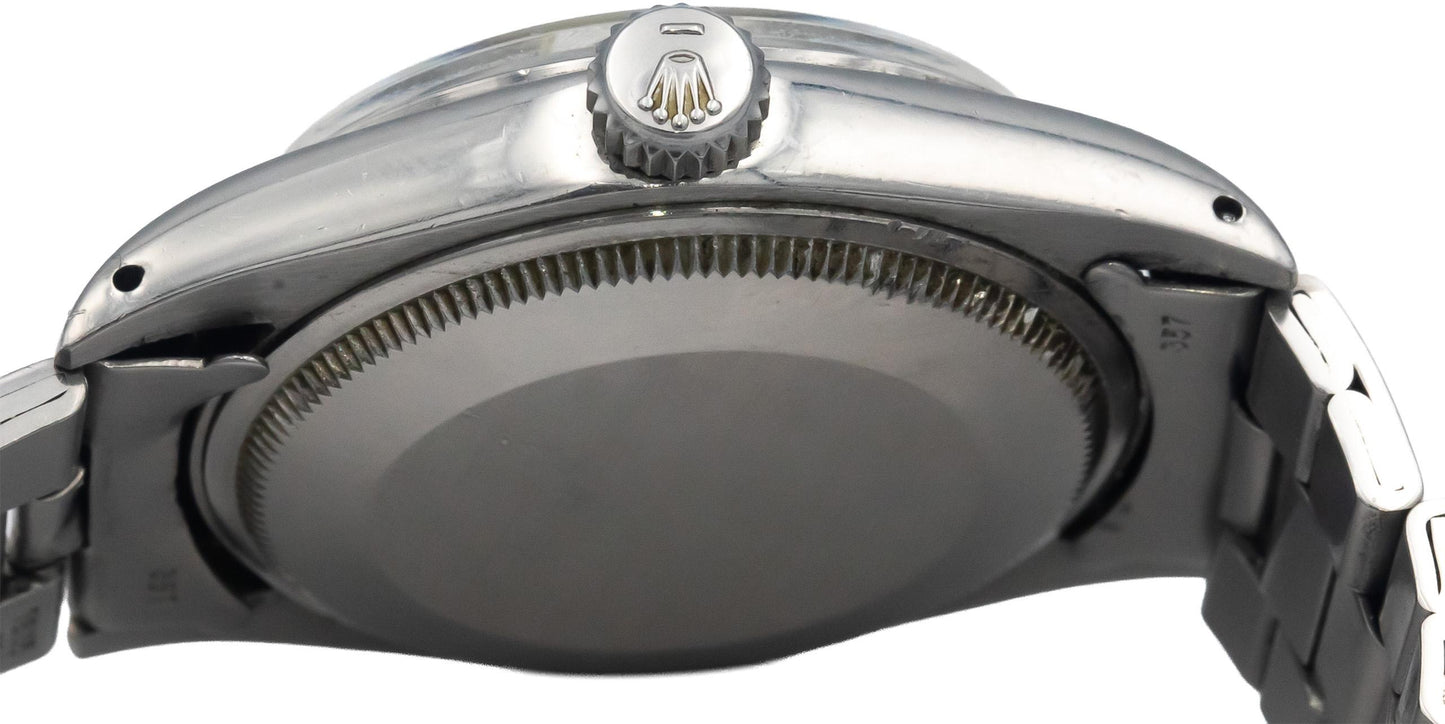 ROLEX Stainless Steel 1500 Oyster Perpetual Date 34mm Automatic Watch w/ Box