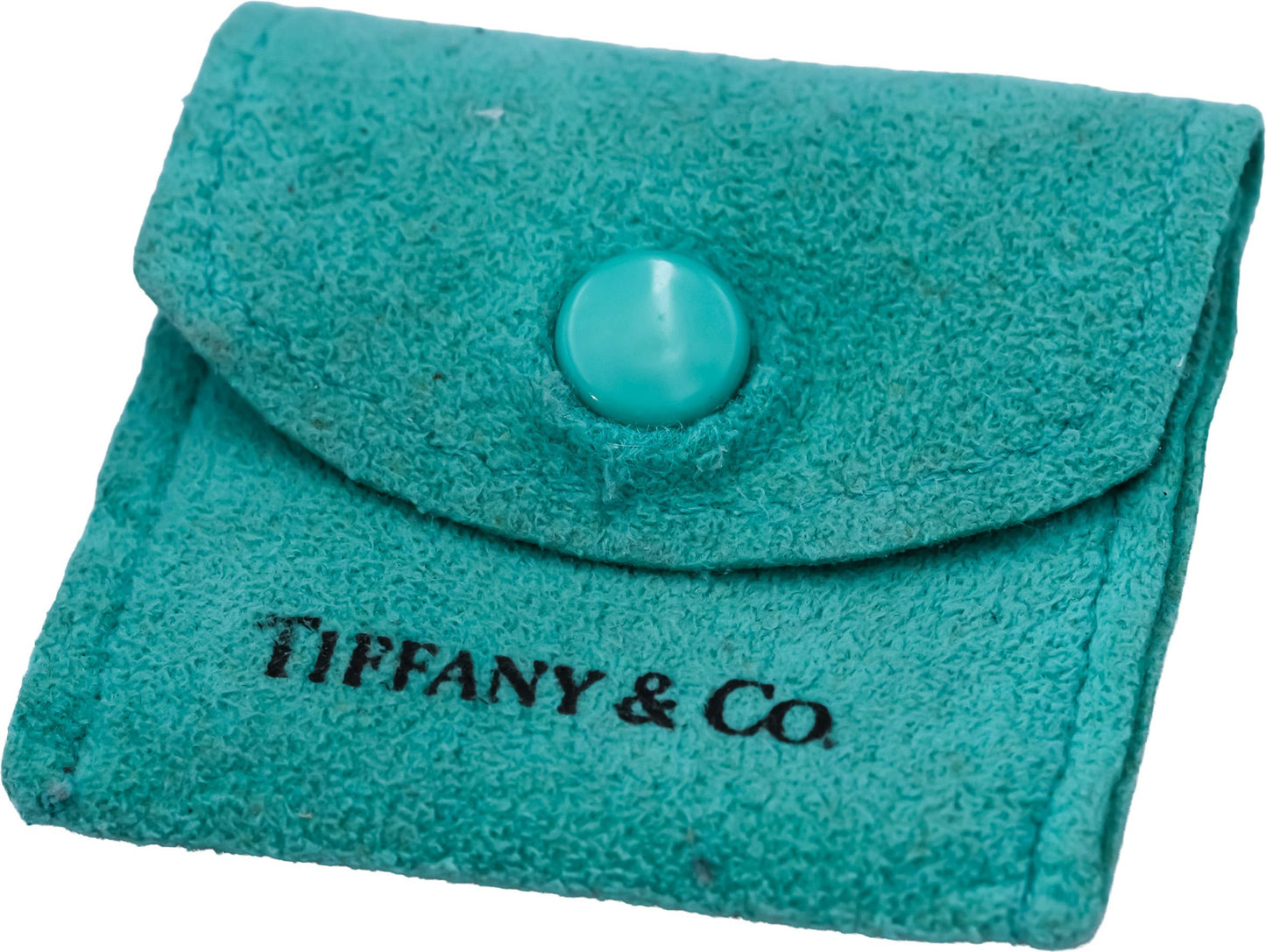 TIFFANY & CO. 18k Yellow Gold Elsa Peretti Tear Drop Dangle Earrings w/ Pouch