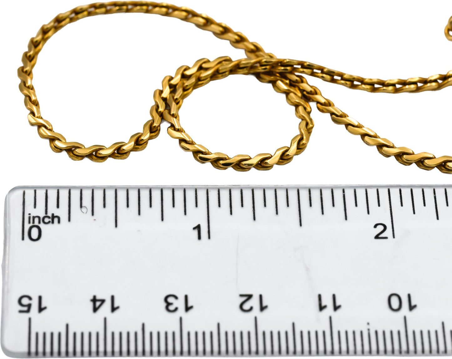 CARTIER 18k Yellow Gold Link Chain Necklace