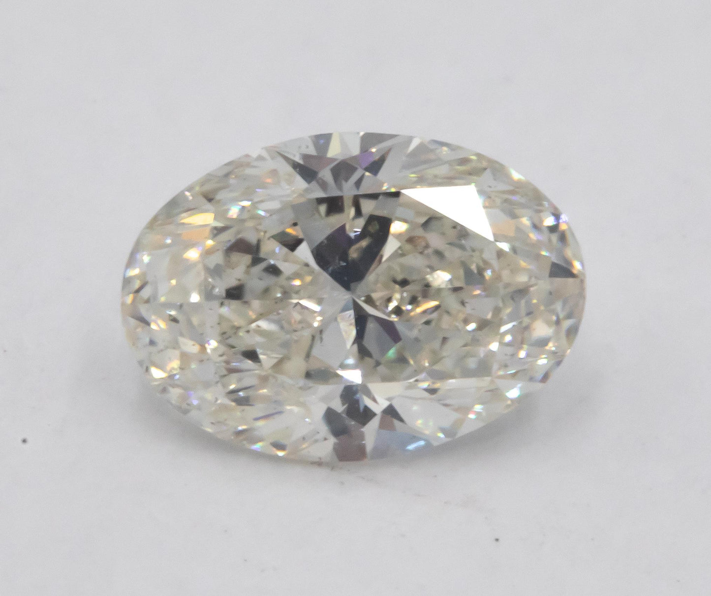 GIA Certified 1.00CT SI2/K Oval Brilliant Cut Loose Diamond w/ Report