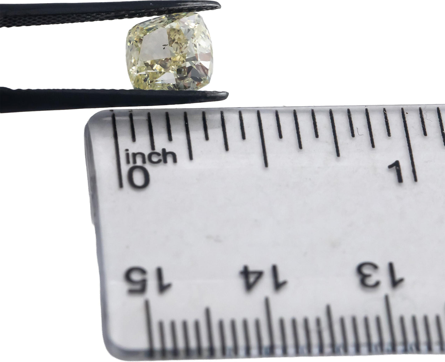 GIA Certified SI1/S-T Cushion Modified Brilliant Cut Loose Diamond 3.02CT