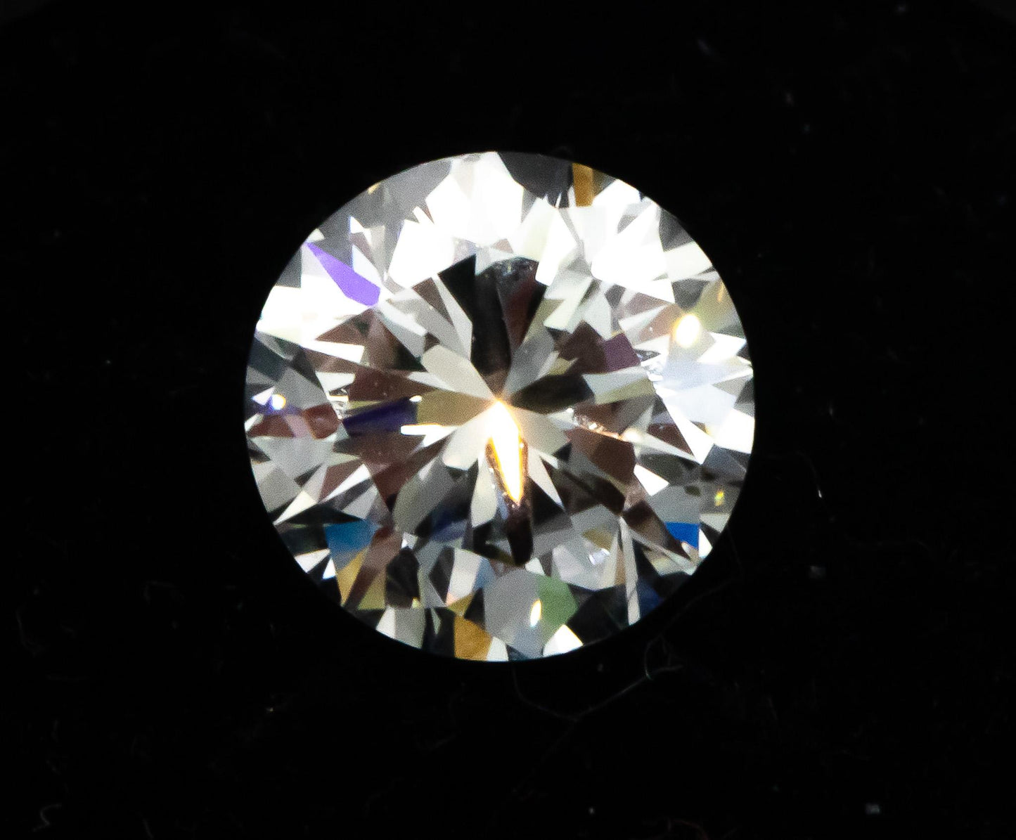 GIA Certified VVS1/H Round Brilliant Cut Loose Diamond w/ Report 0.91CT