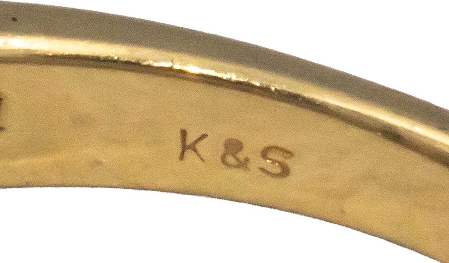 14k Yellow Gold 0.75CT Diamond Engagement Ring w/ 0.25CT Center Size 7