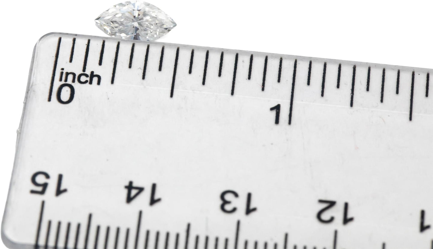 GIA Certified I1/D Marquise Cut Loose Diamond 0.67CT