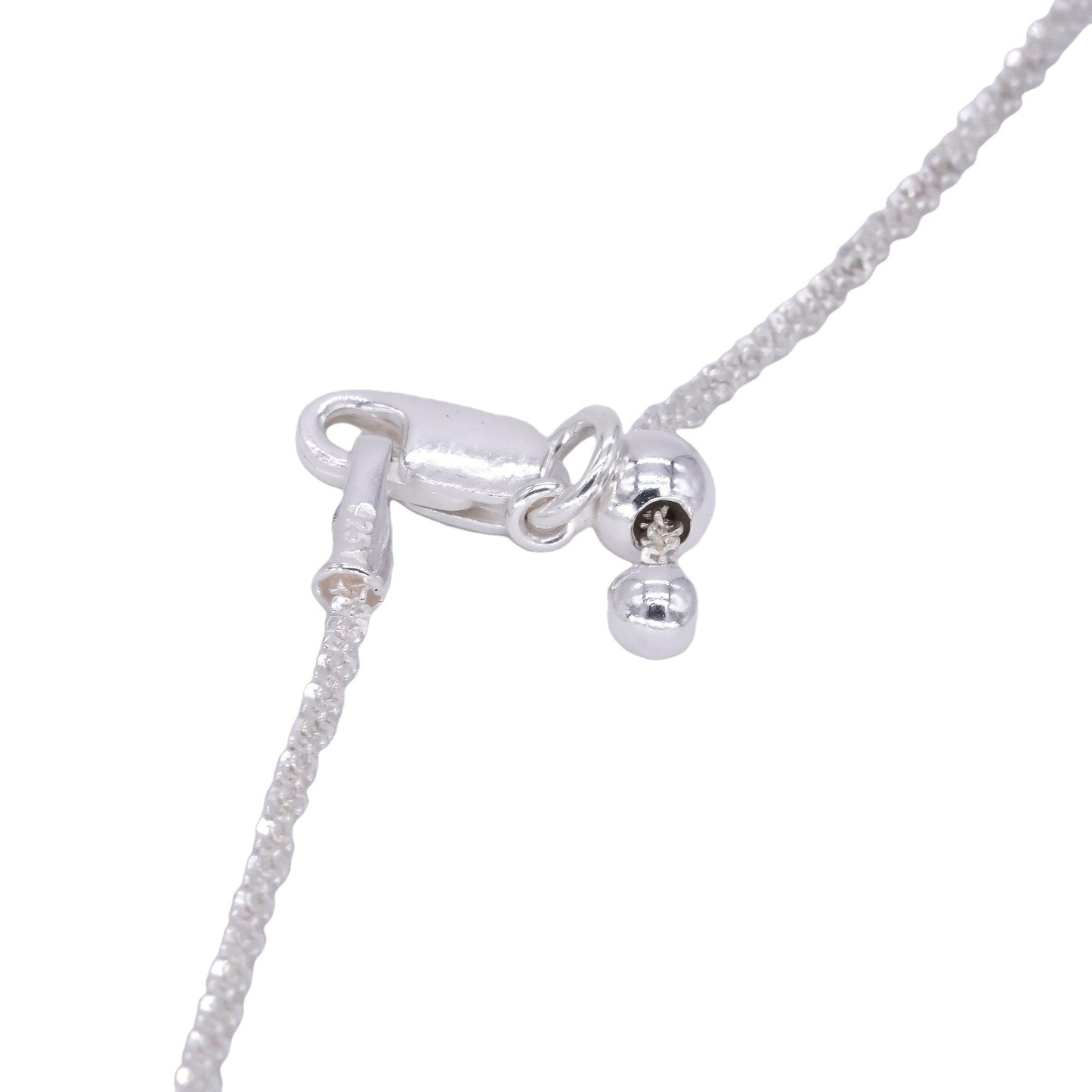 Sterling Silver 5.0CT Green Diopside and White Topaz Pendant Necklace