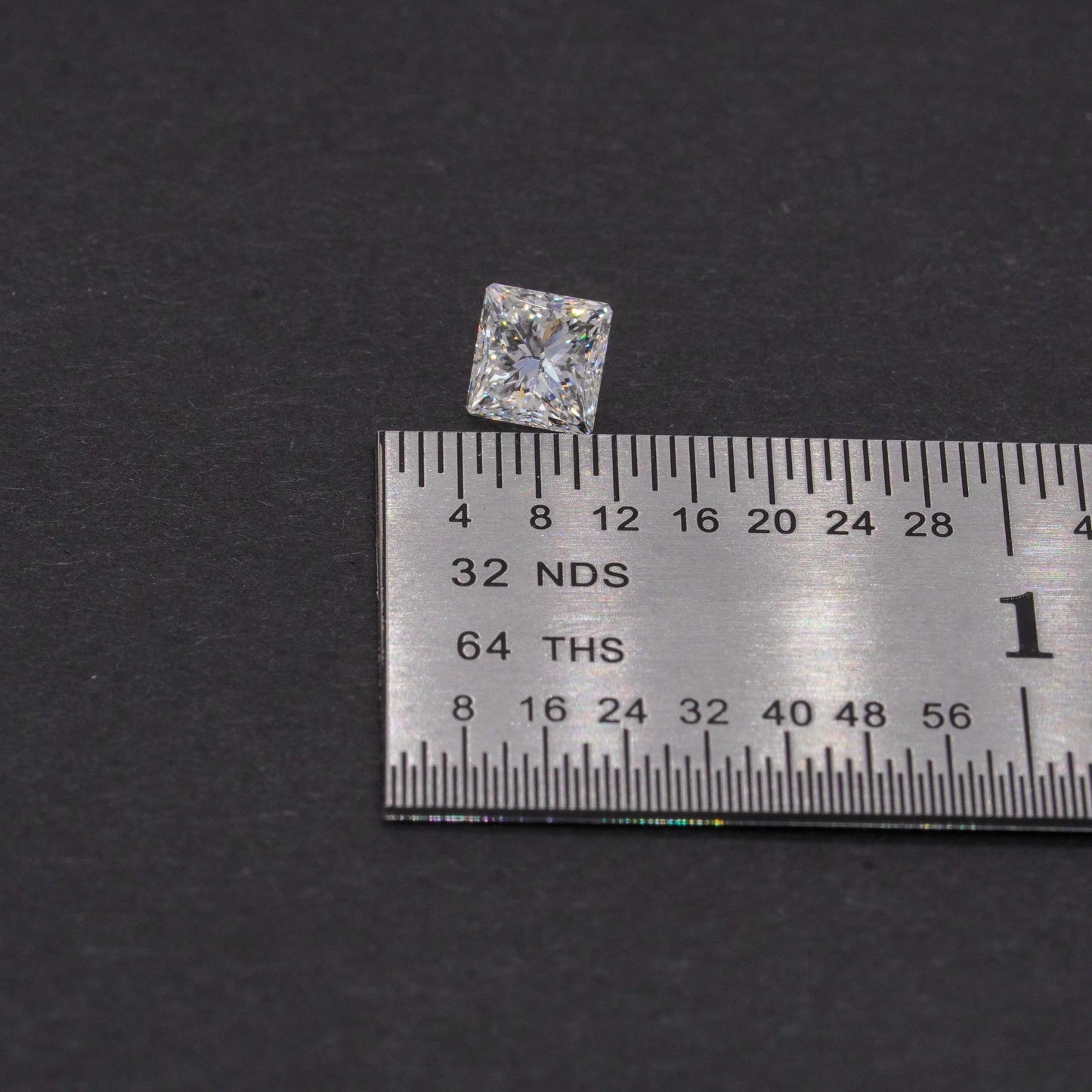 GIA Certified 1.00CT SI2/H Cut-Corned Square Modified Brilliant Loose Diamond