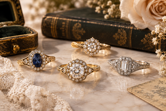 Antique Jewelry Engagement Rings: A Guide to Timeless Beauty