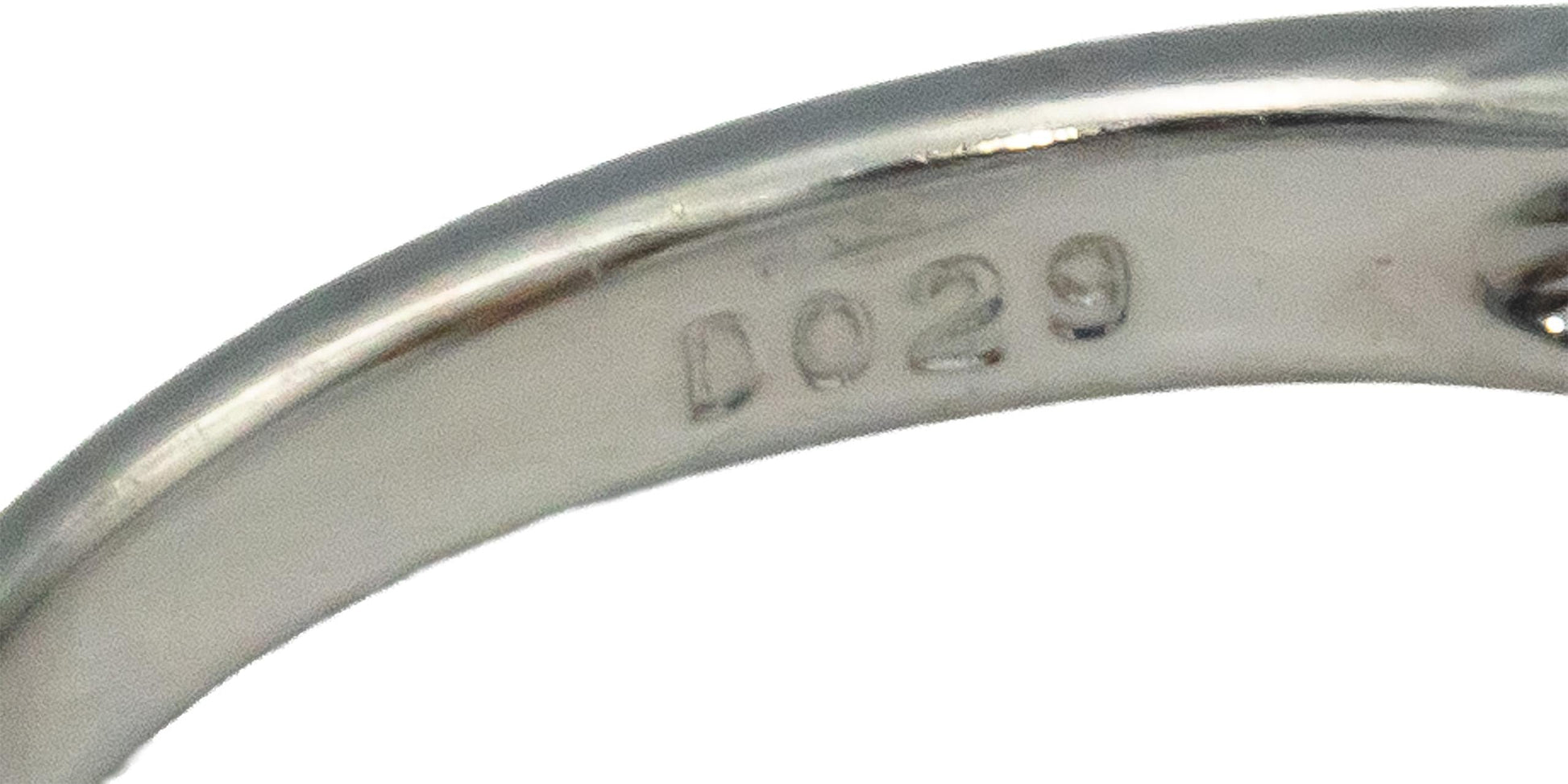 14k White Gold 2.29CT Diamond and Citrine Heart Ring Size 6.75