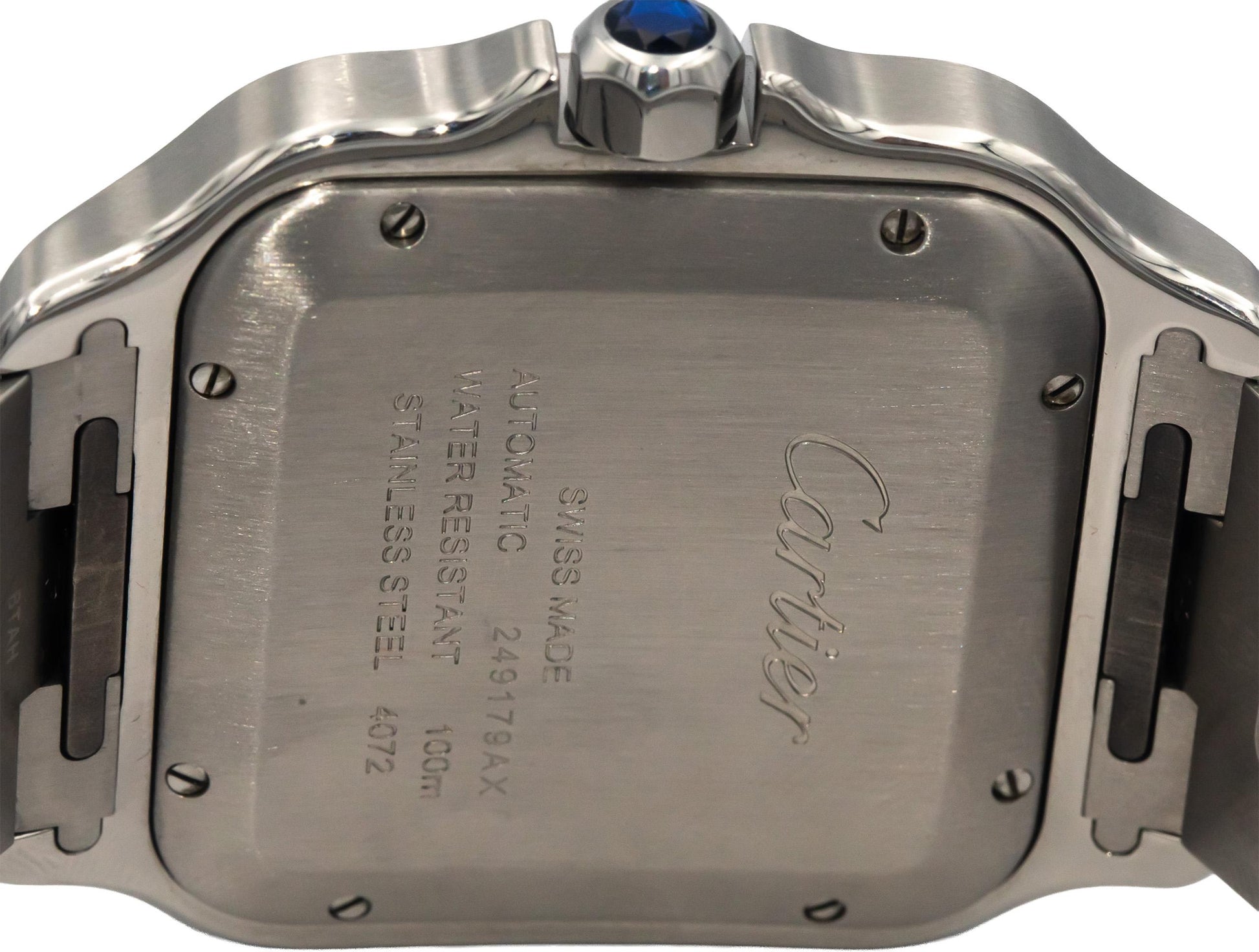 CARTIER Santos De Cartier 4072 Stainless Steel Men's Automatic Watch