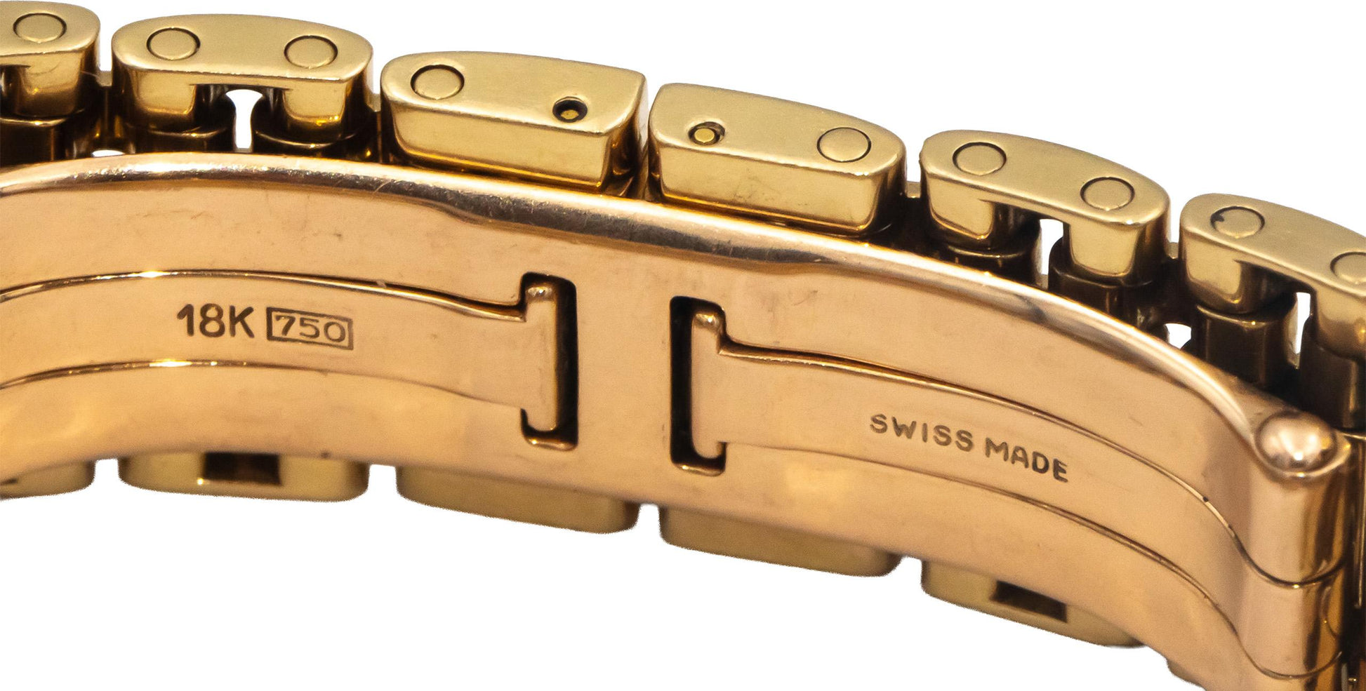 CARTIER Tank Americaine 1710 Yellow Gold 18k Quartz Ladies Watch