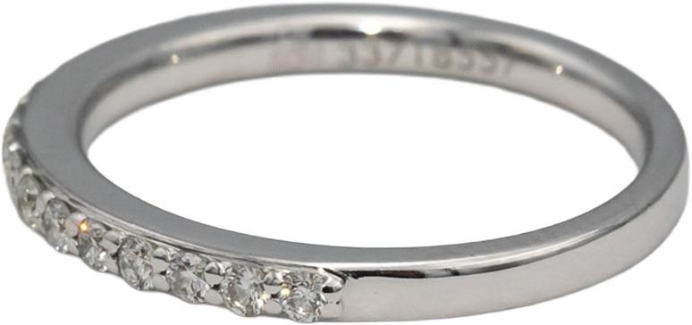 IGI Certified 14k White Gold Round Diamond Anniversary Band Ring .33CT Size 7