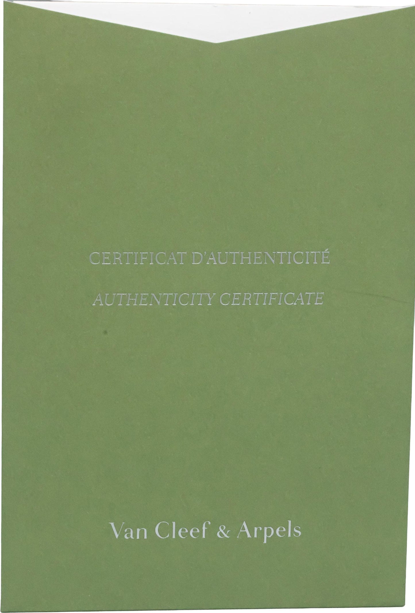 VAN CLEEF & ARPELS 18k White Gold Diamond Onyx Clover Alhambra Bracelet w Papers