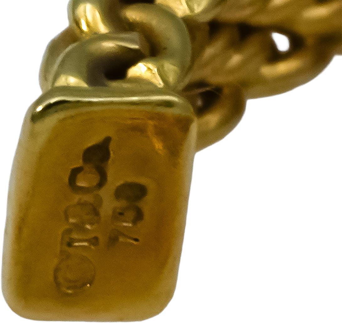 TIFFANY & CO. 18k Yellow Gold Somerset Mesh Hoop Earrings