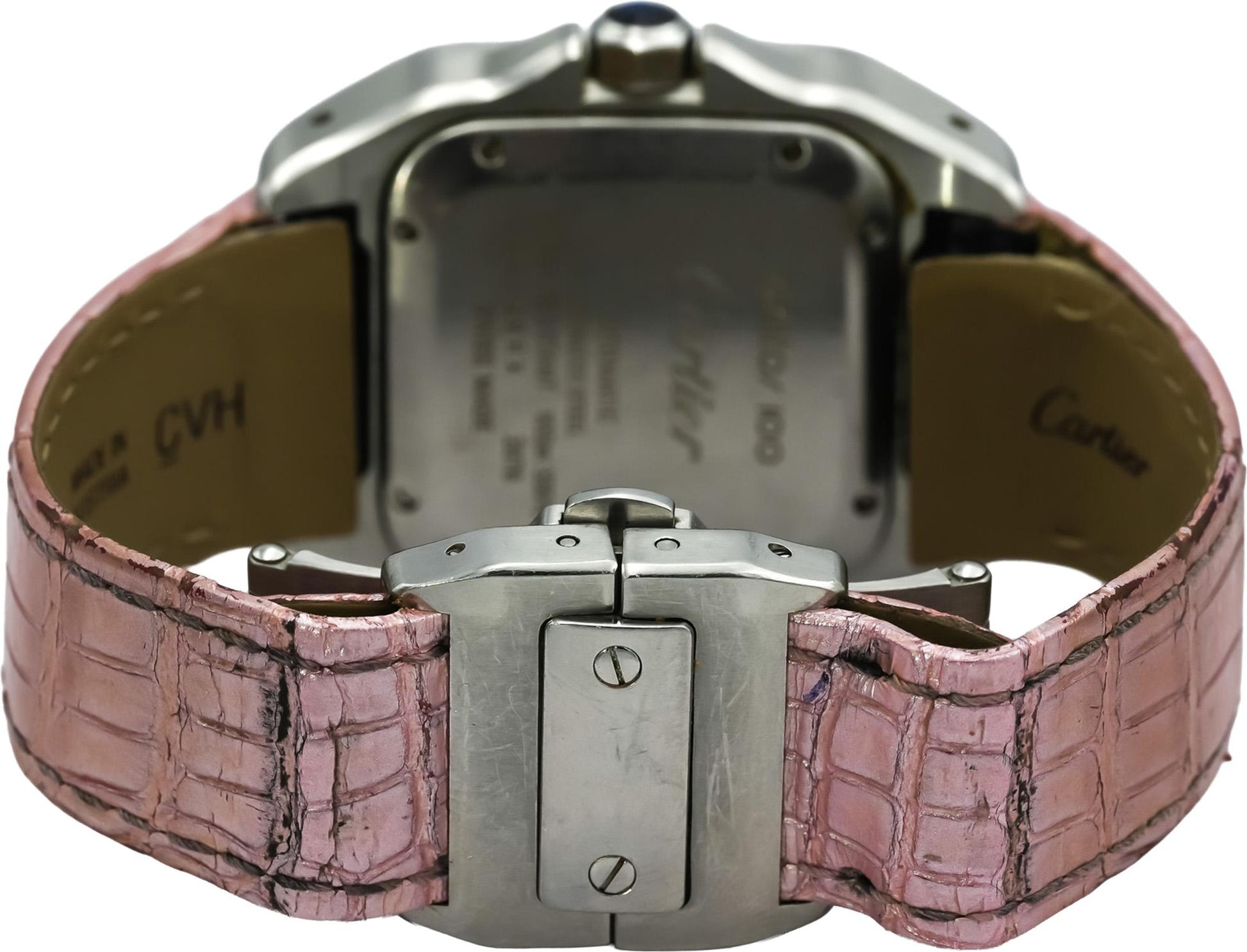 CARTIER Stainless Steel Santos 100 34mm Automatic Watch Ref. 2878