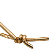 TIFFANY & CO. 18k Yellow Gold Knot Pendant Necklace