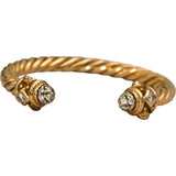 DAVID YURMAN 18k Rose Gold VS Diamond Renaissance Ring 0.10CT Size 6.75