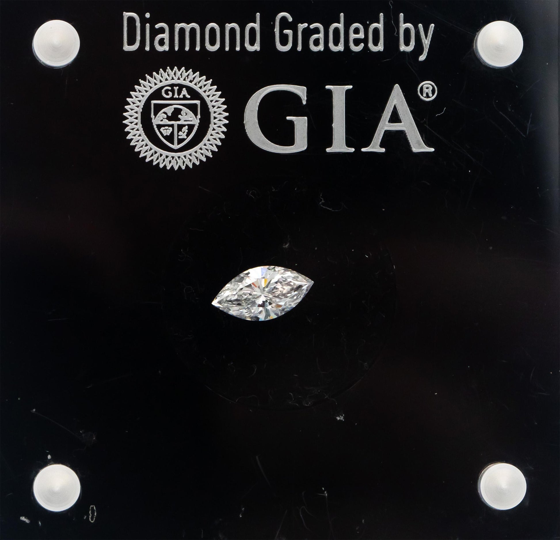 GIA Certified I1/D Marquise Cut Loose Diamond 0.67CT