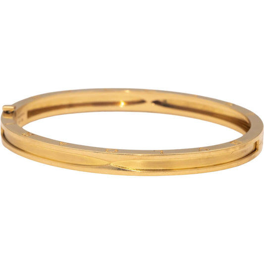BVLGARI 18k Yellow Gold B.zero1 Collection Bangle Bracelet
