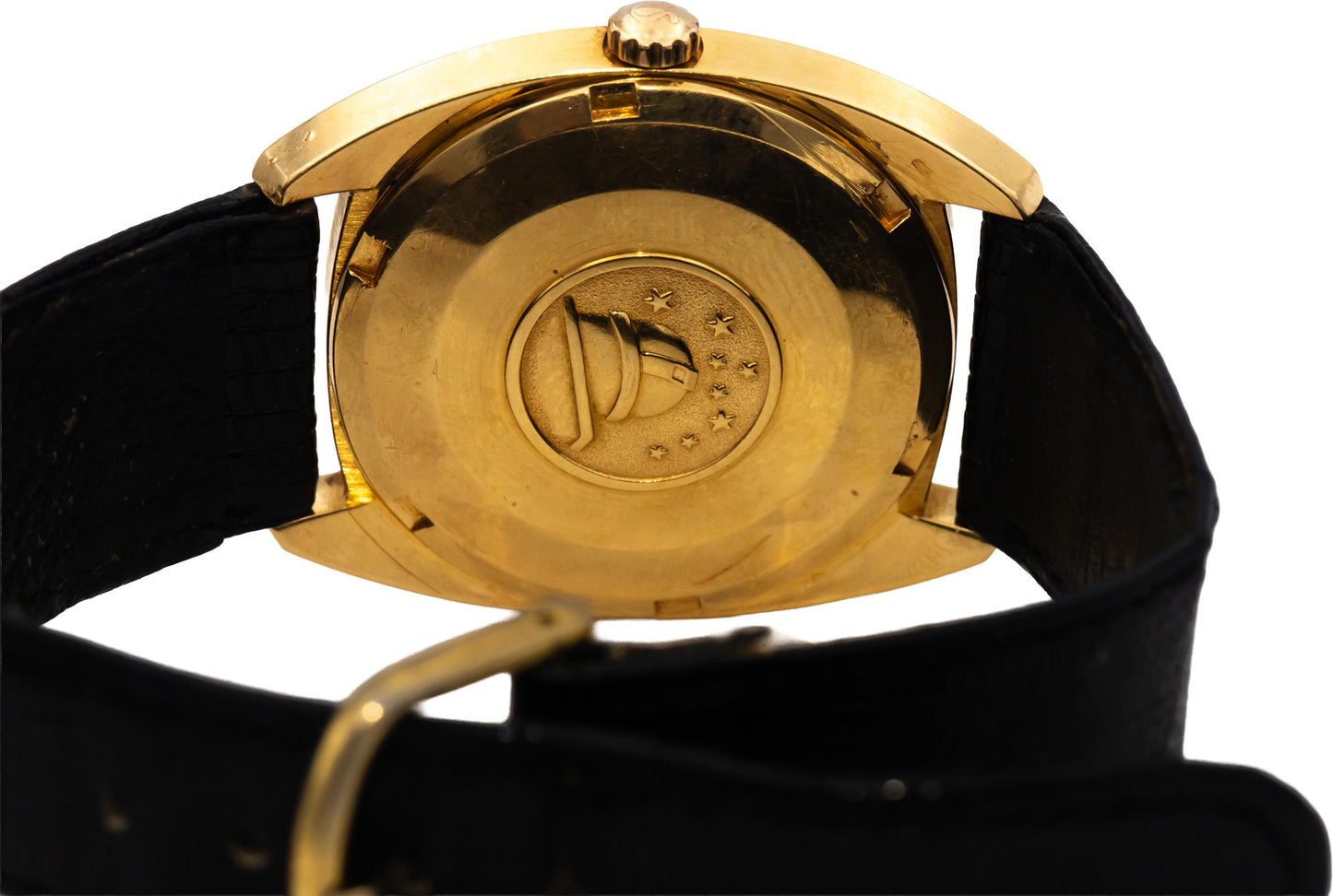 Vintage Omega Constellation 18k Rose Gold Automatic Watch w/ Date